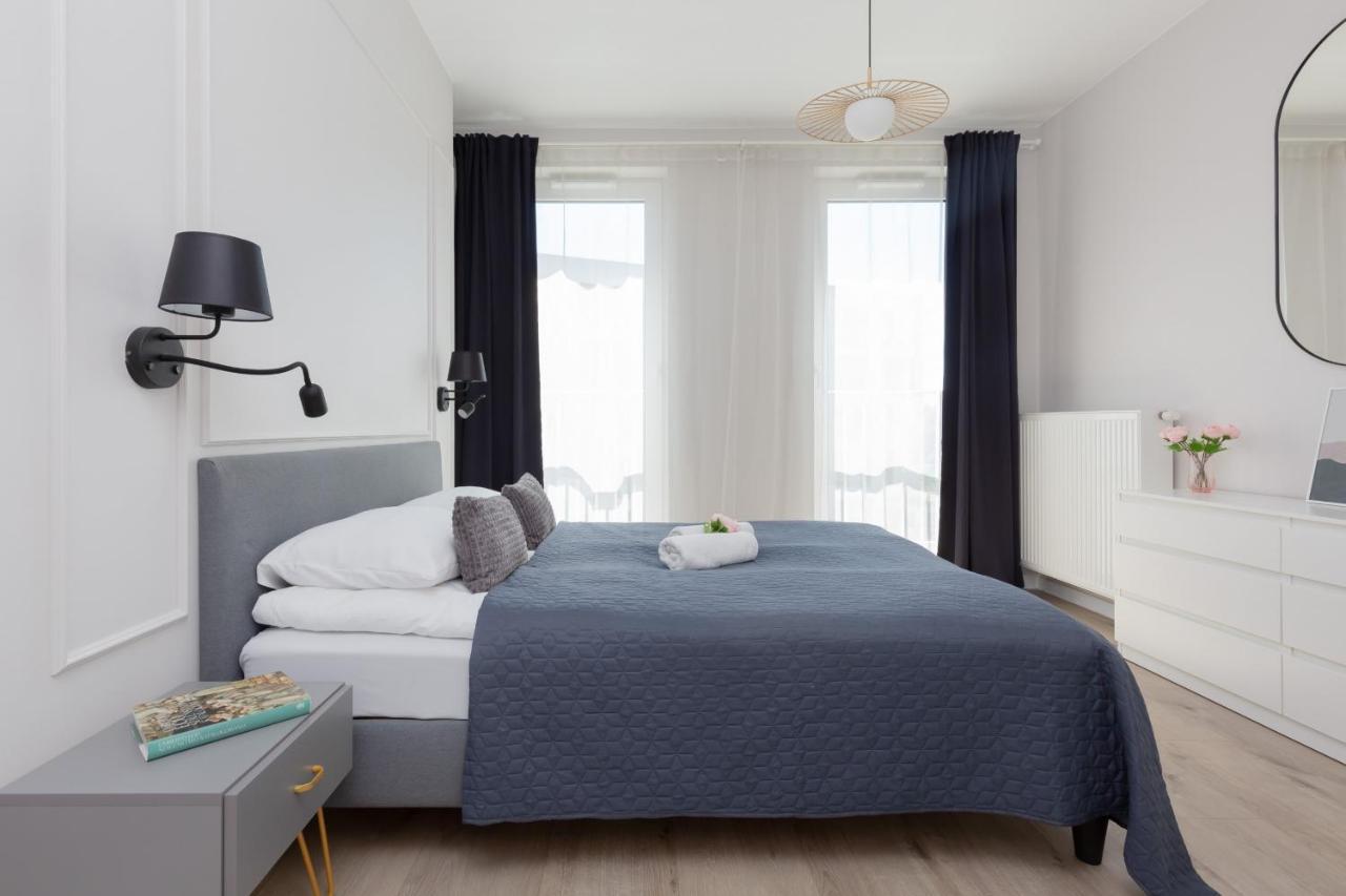 Modern Apartment With Balcony Warsaw Mokotow Aignera By Noclegi Renters Eksteriør billede