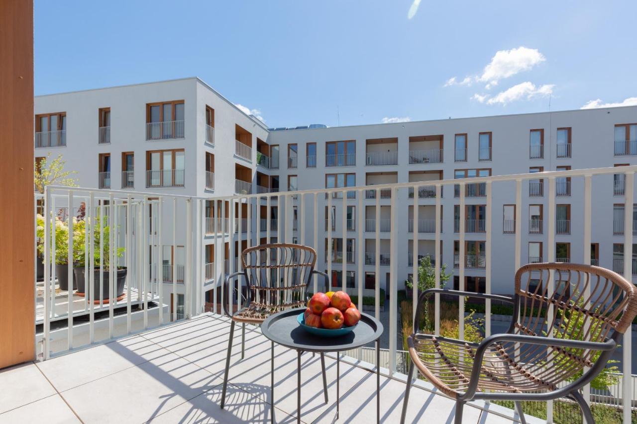 Modern Apartment With Balcony Warsaw Mokotow Aignera By Noclegi Renters Eksteriør billede